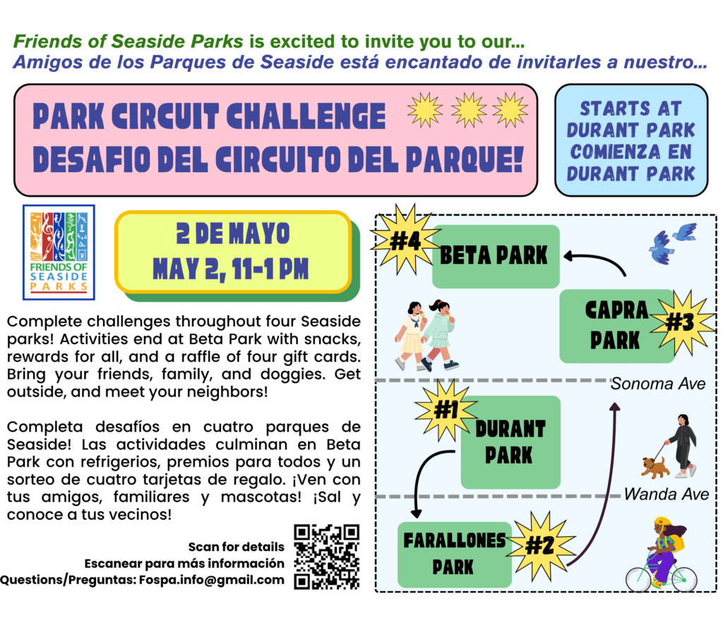 Park Circuit Challenge Fluyer