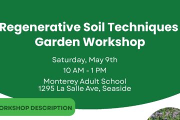 Regenerative Soil Techniques Garden Workshop Flyer