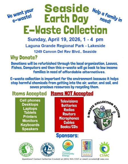 E-Waste Collection 4-19-26