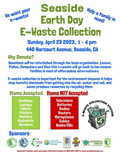 E-Waste Collection 4-23-23