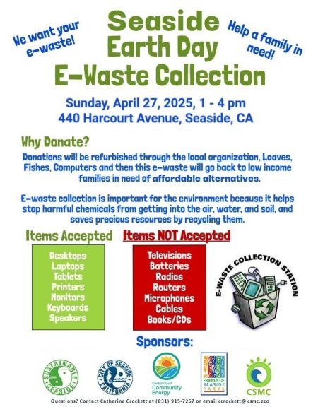 E-Waste Collection 4-27-25