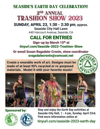 Seaside Trashion Show 2023 flyer 1200x1550